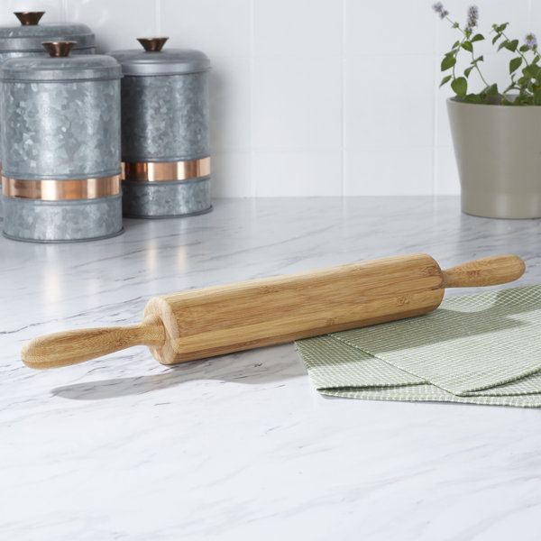 Prep & Savour Wood Adjustable Rolling Pin & Reviews Wayfair